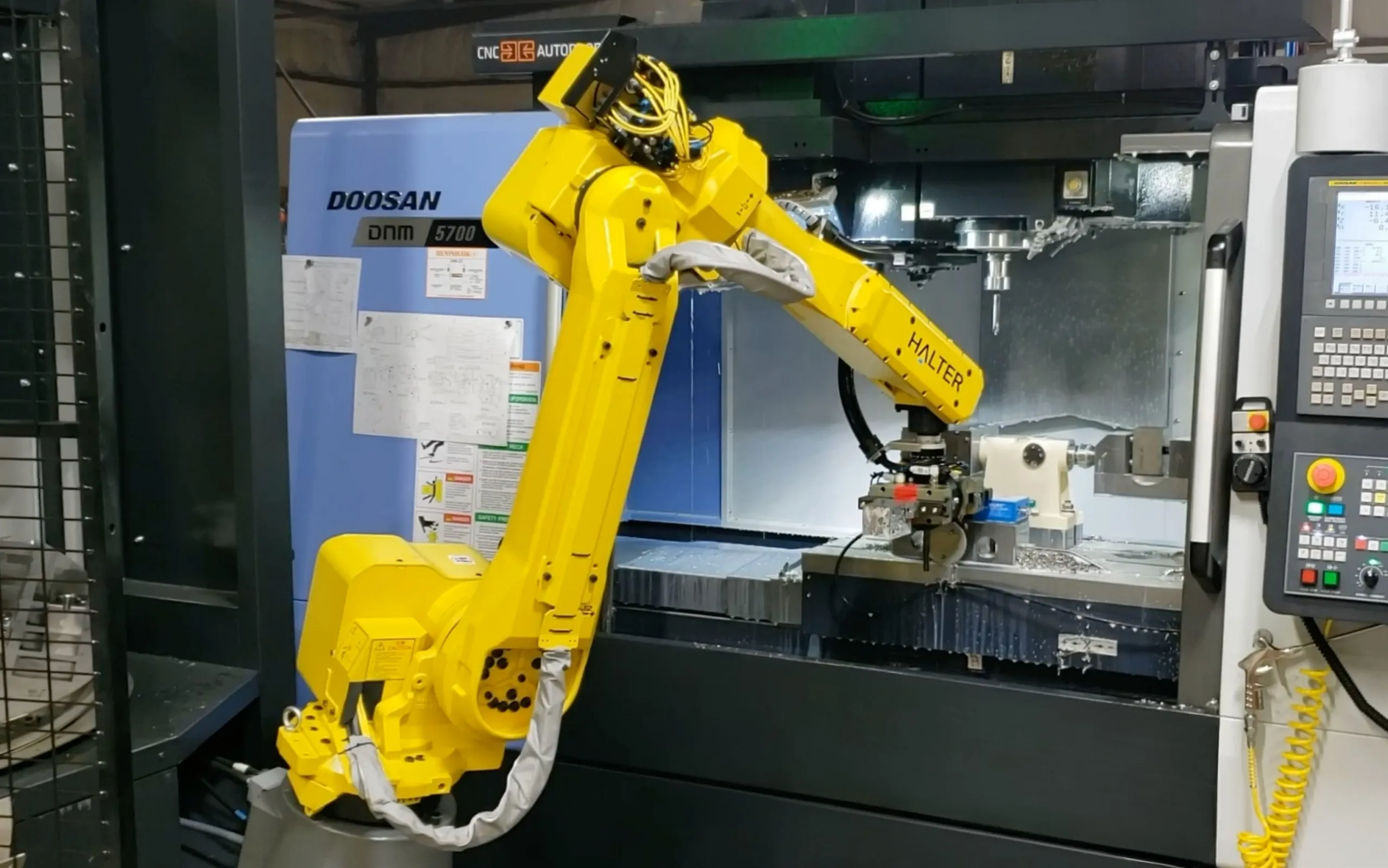 CNC AutoDoor - Doosan DNM 5700